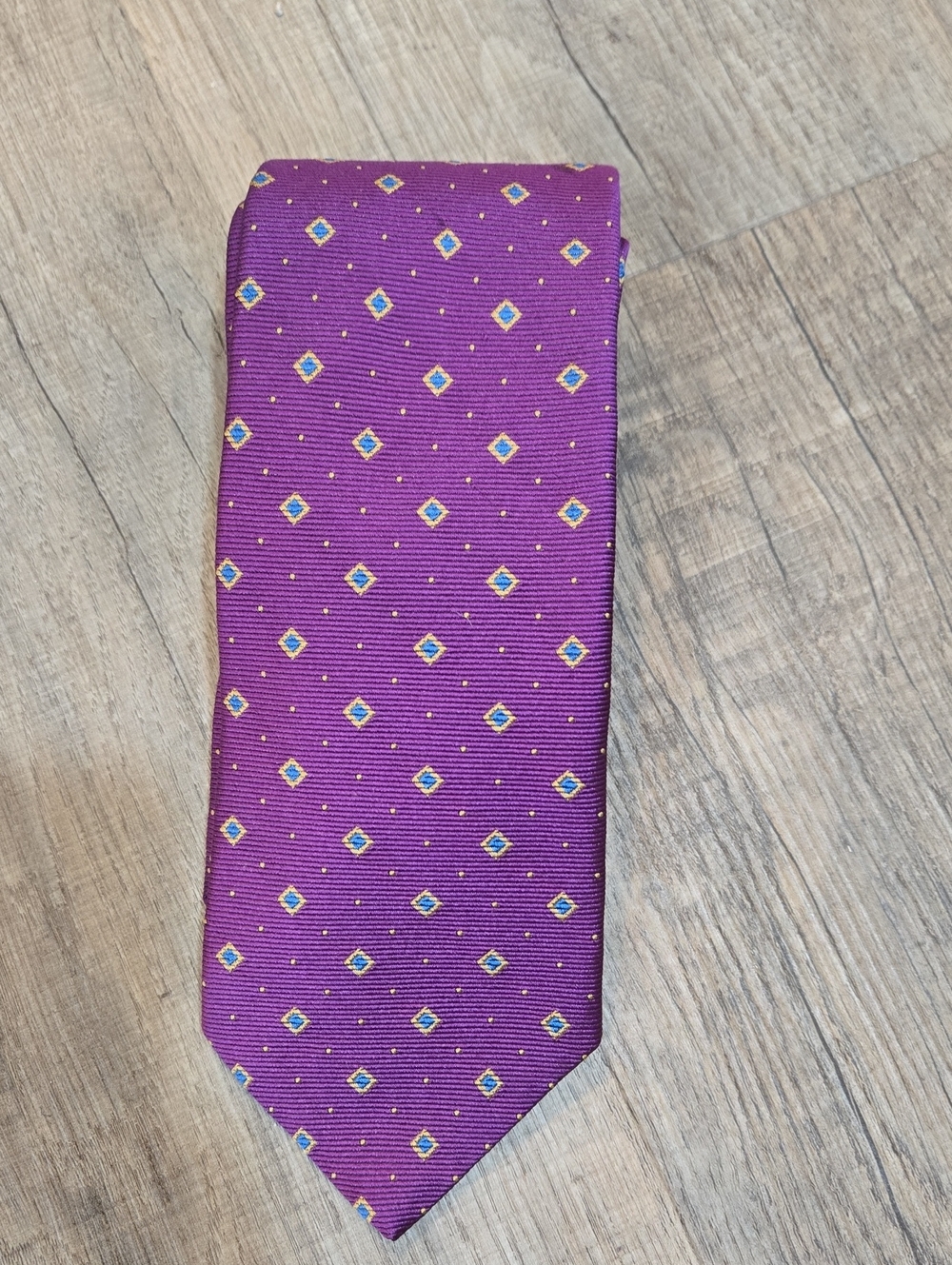 NEW! Brooks Brothers Purple Silk Tie!